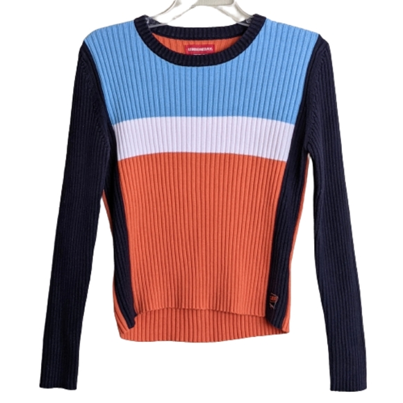 UNIONBAY Sweaters - VTG Union Bay Y2K Ribbed Knit Color Block Sweater